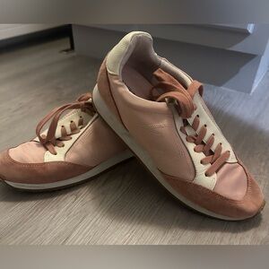 Birdies Pink and Cream Sneakers